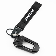 เคสกุญแจอะลูมิเนียม CNC สำหรับรถจักรยานยนต์อุปกรณ์เสริมรถจักรยานยนต์ PCX 150 160 PCX150 2021-2023