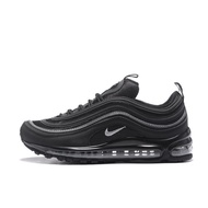 Air Max 97 All Black Air Cushioning Sneakers for Men and Women Sports Shoes