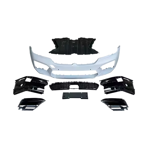 Flash Sale ! CLY Car Bumpers for BMW 5 Series G30 Upgrade M5 Bodykit Front Bumper Grille 2021-