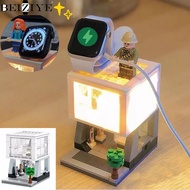 for iwatch series 10 Building Blocks Charger Charging Stand Creativity Toy watch Charger Holder for 