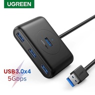 Ugreen 30218 30291 CM113 High-End USB 3.0 * 4 Port Hub Splitter (1.5m And 2m Cord, USB C Power Port)