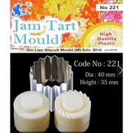 STAINLESS STEEL PINEAPPLE JAM TART MOULD COOKIE CUTTER acuan tart nenas pineapple tart mould