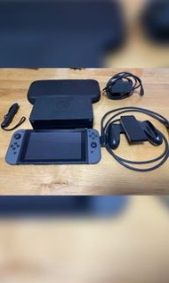 Nintendo Switch with Grey Joy-Con Controllers
