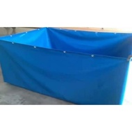 Square Tarpaulin Pool size 2x3x1 tarpaulin only ORCHID brand
