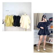 52933 - 06219 BLOUSE MINI DRESS BALON CLASSY POLL BANGKOK BKK IMPORT TOP BLOUSE SEMI MINI DRESS SABR