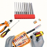 Petrichor 10Pcs Electrician Screwdriver Bits PH0 PH1 PH2 Cross Magnetic Screwdriver Bit