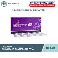 Nexium Mups 20 Mg 10 Tablet / Esomeprazole / Tukak Lambung / Gastritis