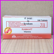 ♐ ✉ ℩ RAMAVIT Vitamins B-Complex  100 Tablets