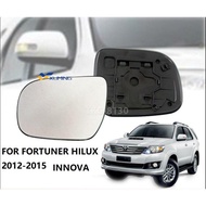 เลนส์กระจกมองหลังสำหรับ Toyota INNOVA FORTUNER HILUX 2012 2013 2014 2015