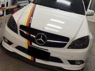 《※台灣之光※》全新 BENZ 賓士 W204 C300 08 09年美規AMG樣式前保桿原廠型霧燈網