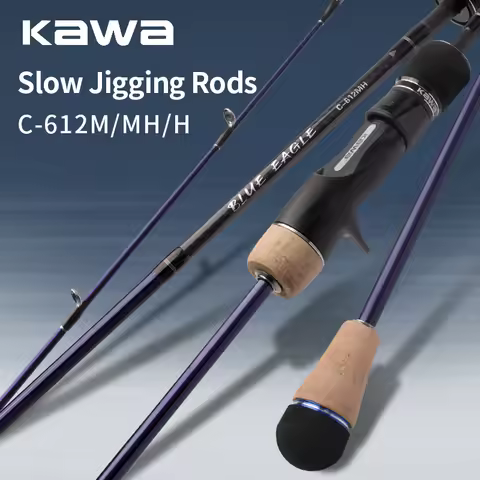 Fishing Rods Slow Jigging M/MH/H Action Length 1.83m Lures Weight 180-500g Soft Wood And EVA Handle 