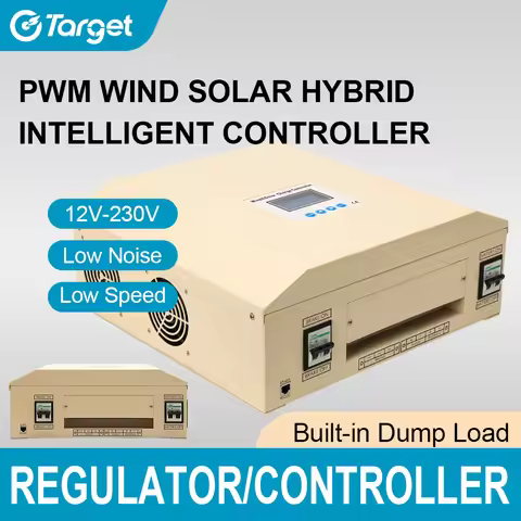 220V 48V 30000W 15KW WIFI Hybrid Wind Solar Charge Controller MPPT Wind Generator Solar System For L