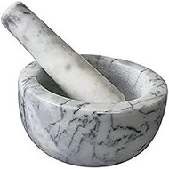 TRUFFULA FOREST NORDIC MARBLE GREY MORTAR AND PESTLE