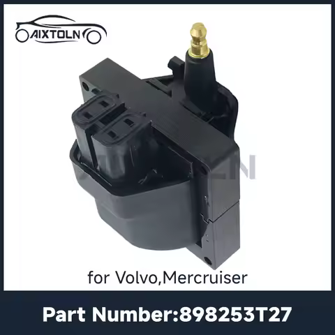 898253T27 New Marine Ignition Coil Good Quality for Volvo Penta 3.0L 4.3L 5.0L 5.7L 7.4L 8.1L Mercru
