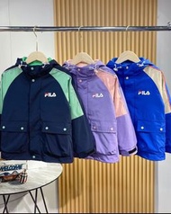 男女童Fila三合一外套