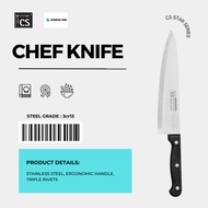 GERMANY BRAND CS STAR CHEF KNIFE 3CR13 20CM