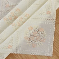 贞喜气 桌布防水防油防烫免洗塑料餐桌垫茶几台布家用pvc 浅语135*180cm