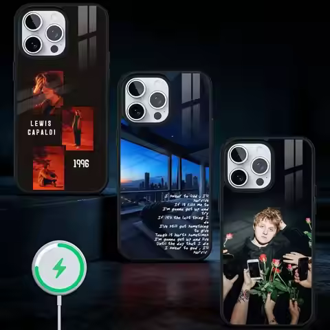 S-Survive Lewis C-Capaldi Phone Case For iPhone17,16,15,14,13 Plus,Pro Max Magnetic For Magsafe Wire