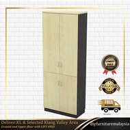 High Office Cabinet with Lock | Rak Almari Pejabat | Swinging Door Cabinet | Office Filing Cabinet |