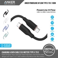 Anker Powerline III Flow Type C to C 100W Cable 0.9M USB Cable C A8552