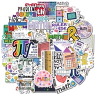 50Pcs/Set ❉ Funny Science & Math Art Series 02 Stickers ❉ Kids Rewards Waterproof DIY Fashion Decals