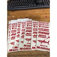 Oracal Motorcycle Sponsor cutting Sticker Sale