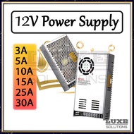 🔥READY STOCK🔥DC Switching Power Supply for LED Strip AC 110V/220V to 12V DC Transformer / Driver / Power Adaptor