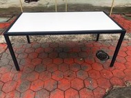 【二手倉庫-崇德店】二手家具☆黑白雙色高茶几☆五尺茶几 65公分高 工業風茶几 矮桌 茶几桌 客廳桌 沙發桌 長桌 茶几
