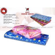 KHY-Tilam Bujang Gulung Tilam Single 2 Inci Tebal 5cm Foldable Single Mattress Normal Foam/Tilam Lip