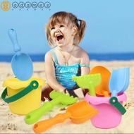 ADAMES 1 Set Beach Sand Play Toys, Bucket ABS Beach Bucket Toys, Sand Bucket Pit Tool Lightweight Sh
