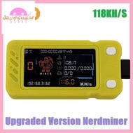 Upgraded Nerdminer 118KH/S BTC Solo  Miner Mini ASIC Miner Bitcoin BTC Miner Nerd Miner with Color S
