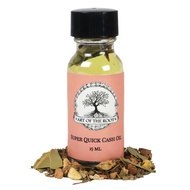 Quick Cash Oil by Art of The Root | Handmade with Herbs & Essential Oils | Wiccan, Pagan, Conjure, M