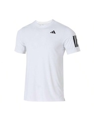 Áo thun tay ngắn thoáng khí CLUB 3STR TEE dành cho nam, chạy bộ và tập thể dục, JE0413