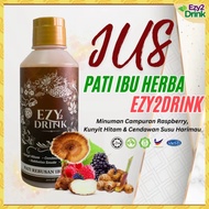 Jus Ezy2Drink 500ml: Jus Kesihatan Organik dengan Cendawan Susu Harimau & Kunyit Hitam