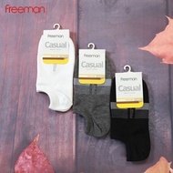 Socks below the ankle, FREEMAN cotton [Combo of 3 pairs]