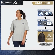 [CHỈ 10-11.9-VOUCHER 40%] adidas Đánh gôn Áo Thun Oversize Golf Book Club Graphic Nữ Xám JI9499