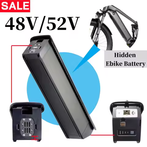 Cruiser Ebike Battery Ride 1 Up Ebike Battery 48V 16ah 13ah 15ah 17.5ah 52V 13ah 15ah 17.5ah For Rid