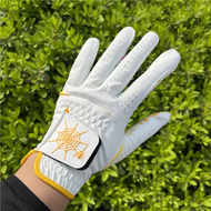 Mens Golf Gloves Korean Version Spider Anti-slip Silicone Breathable Wear-resistant Washable Microfi