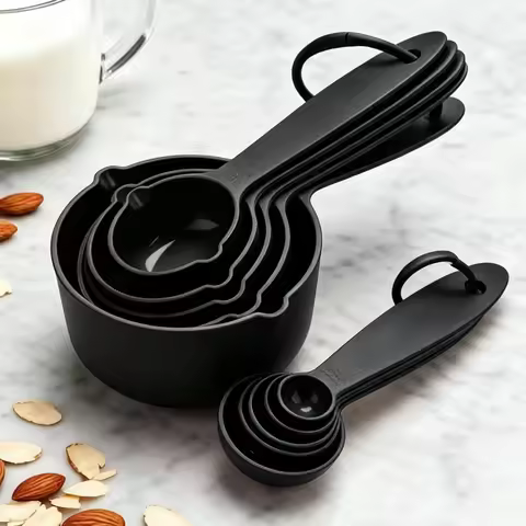 5PCS/10PCS/Baking Measuring Cup Measuring Spoon Set, Kitchen Measuring Spoon, Plastic Spoon, Gram Me
