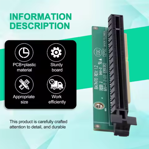 AMSC PCI-E 16X Graphic Card Adapter Card for Lenovo Tiny5 Series Models P330 M920Q M720Q M920X 01AJ9
