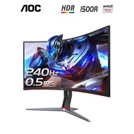 AOC Monitor 27 Inches 240Hz Gaming C27G2Z Game 0.5ms Response Curved LCD Computer Screen 965