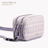 COCCINELLE กระเป๋าสะพายผู้หญิง รุ่น GLEEN MONOGRAM CROSSBODY BAG 150201 สี MUL.LAVEND/LAVE