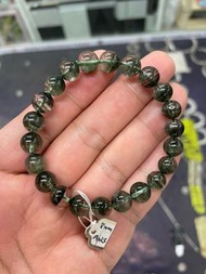 綠幽靈內有金字塔8mm