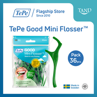 ไหมขัดฟันมีด้ามจับ เทเป มินิ ฟลอสเซอร์ (แพ็ค 36 ชิ้น) TePe GOOD Mini Flosser™