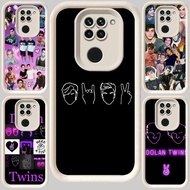 M-120 The Dolan Twins White Casing for Xiaomi Redmi Note 9 8 9S Pro Max