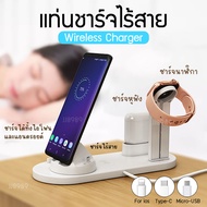 ที่ชาร์จไร้สาย แท่นชาร์จไร้สาย สำหรับ Fast Charger Wireless Charging Pad for Samsung iPhone