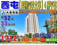 西屯法拍屋，漢翔路【昇揚四季文華】4房平車，1年新屋，近逢甲大學商圈，地址：台中市西屯區漢翔路288號9樓之1，1年屋/