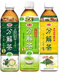 （✌兩箱宅配免運）愛之味分解茶/日式綠茶/秋薑黃(600g/24入)