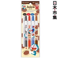 日本市集 - 日版 多啦A夢 叮噹 x PILOT Juice系列 Doraemon豆沙包 4色水性簽名筆組 日本製 文具 (筆芯 0.5mm, 1套4色) (471)【市集世界 - 日本市集】