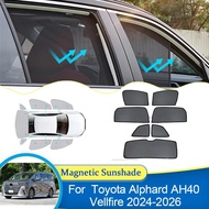 Car Sunshade Car Sunshade For Toyota Alphard AH40 Vellfire 2024 2025 2026 Sunshade Shading Window Ma